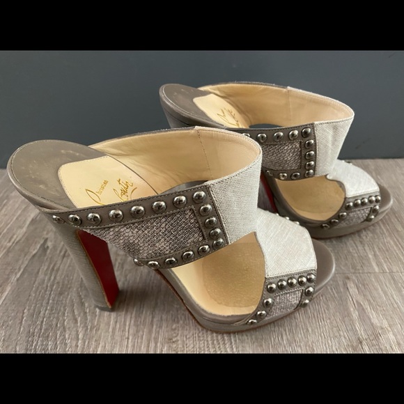 Christian Louboutin Hassaneta 120 Version Grey - Picture 6 of 12